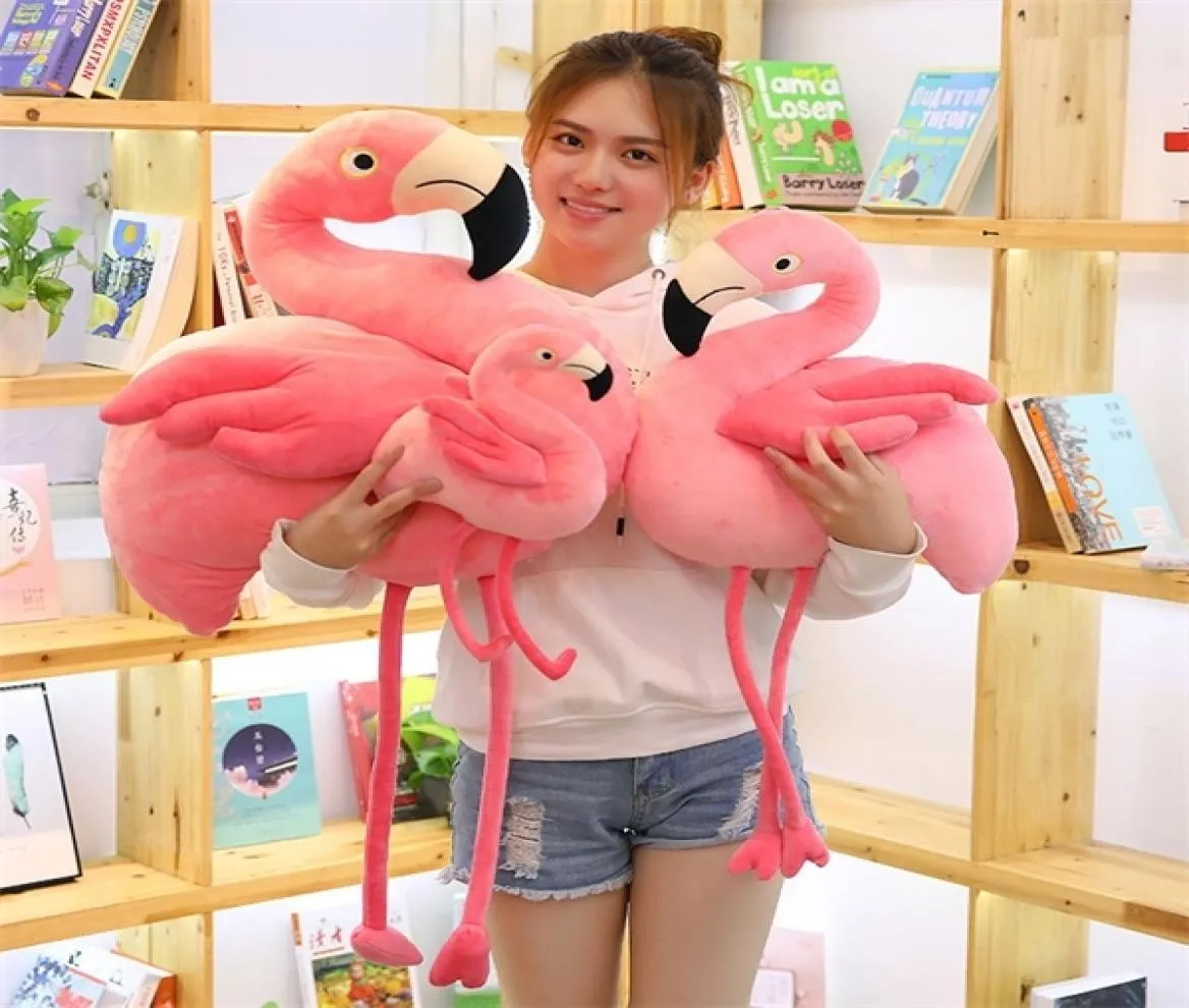 Animals Plush Toys Cute n Flamingo Ostrich Doll Stuffed Toys Soft Doll Ballet Crown Baby Kids Appease Toy Gift for Girl Mr005 Q07274821241