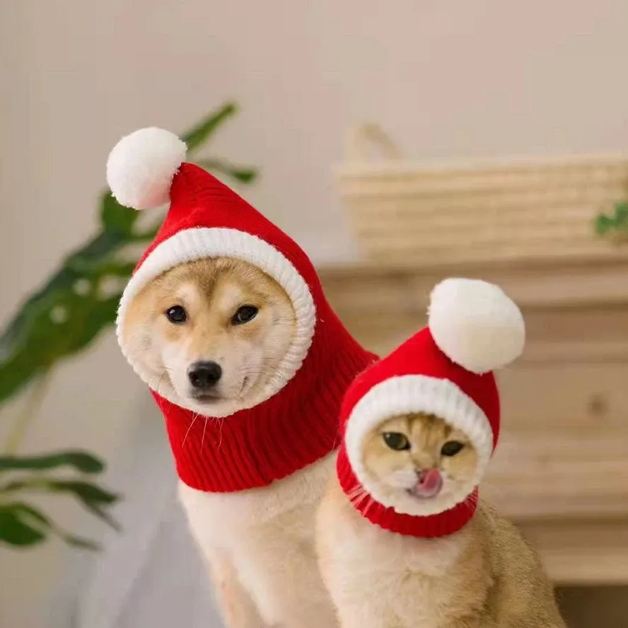 Accessoires Pet Hat Hiver Headgear Pet Christmas Chapeau Funny Costume ACCESSOIRES PET POUR LES PETTEMENTS GRAND CHIBES HABLAGE DES PROPOSSIONS CHIENS