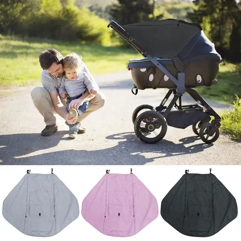 Baby Stroller Sunshade Protection UV Oddychający wózek Blackout Sun Shield Universal Sun Sleep Shade Accessorie 240417