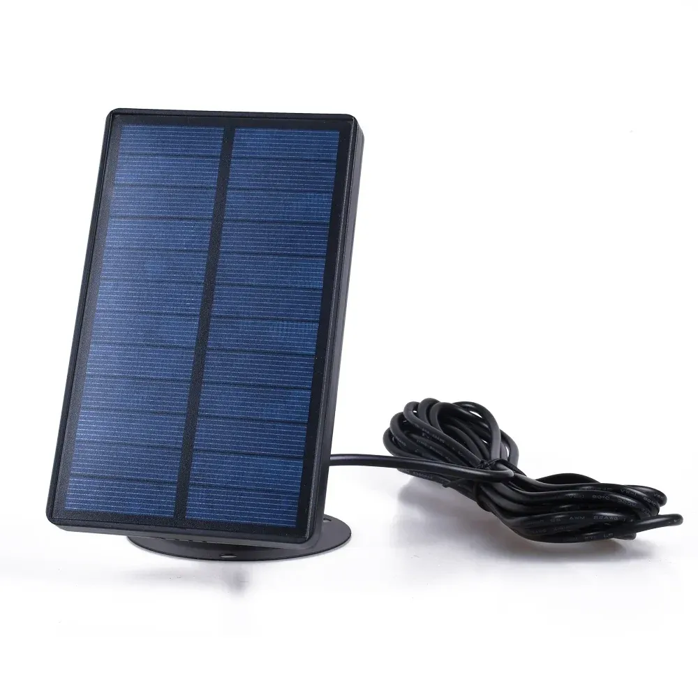 Cameras Hunting Camera Solar Panel Charger Battery External Power For SUNTEK Trail Cameras HC300M HC300 HC700M/G/A Wildlife Camera