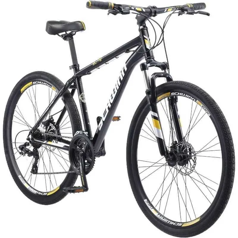 自転車Schwinn GTX Comfort Adult Hybrid Bicycle Unisexデュアルスポーツバイク700CホイールY240423を徐々に通過する