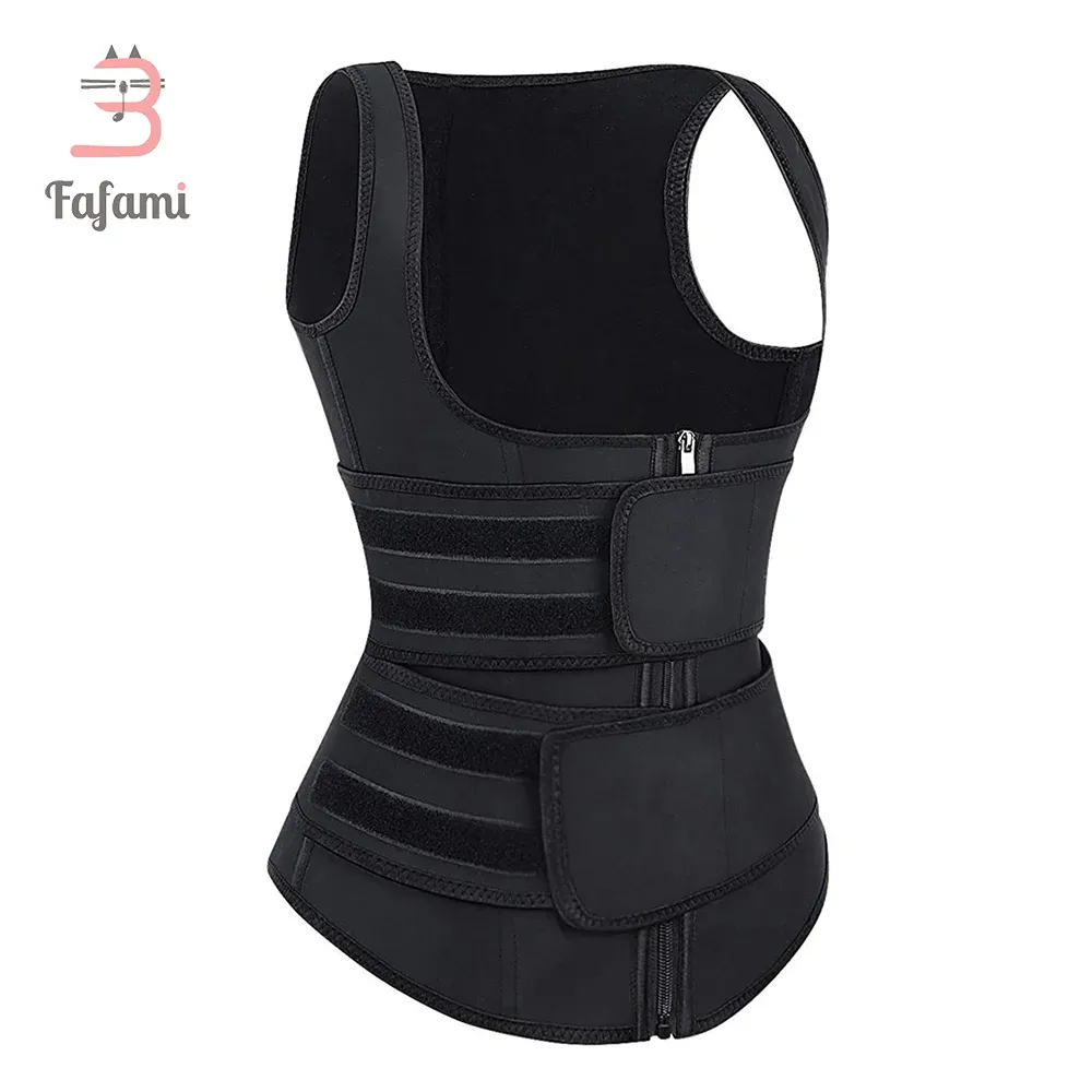 Dresses Maternity Postpartum Body Shaper with Adjustable Waist Trainer Belt Neoprene Hot Sweat Vest Tanks Underwear Underbust Corset