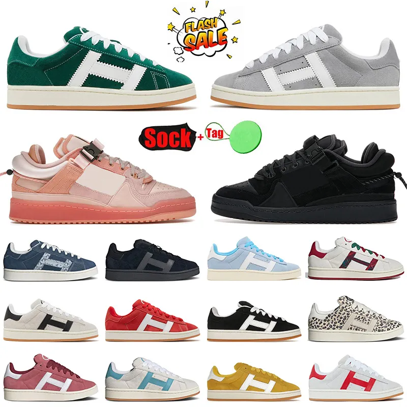 Luksusowe buty designerskie 00s zamszowe trampki szara czarna ciemnozielona chmura cuda biały walentynki Dzień Bad Bunny różowy niebieski niebo niebo męskie damskie buty 00 00