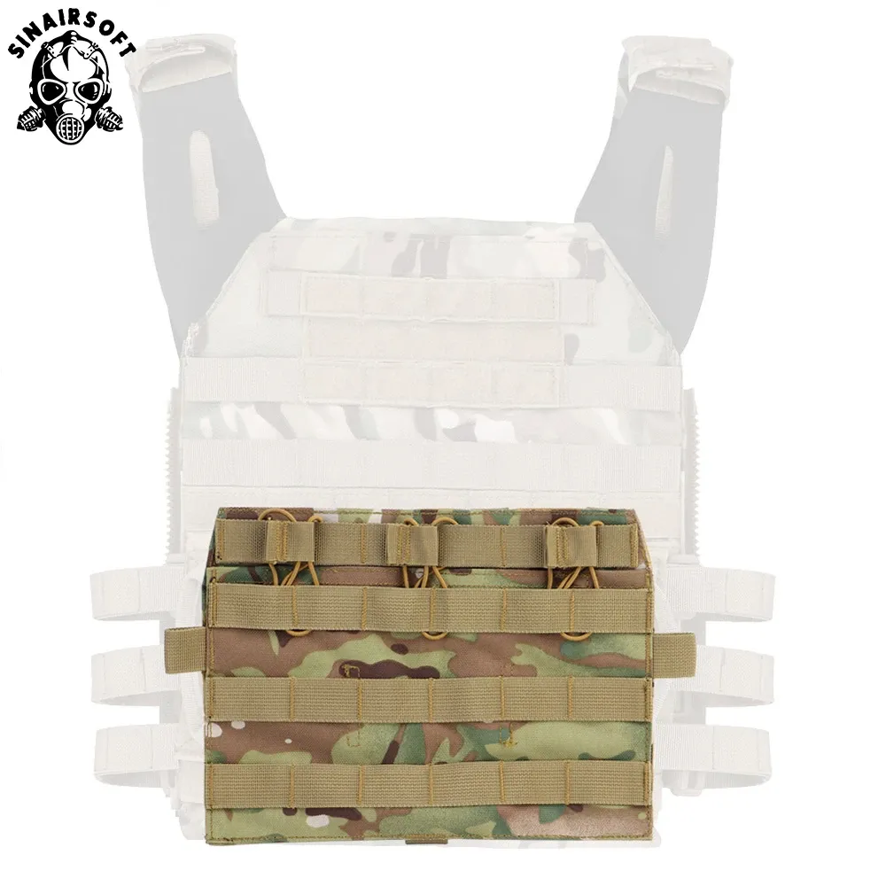 Çantalar Taktik QD Ön Molle Pouch Panel Çıkarılabilir Kanat JPC AVS VEVE SİSTEM BİLEŞENLE AVSOFT PAYTABAL AKSESUARLARI NYLON