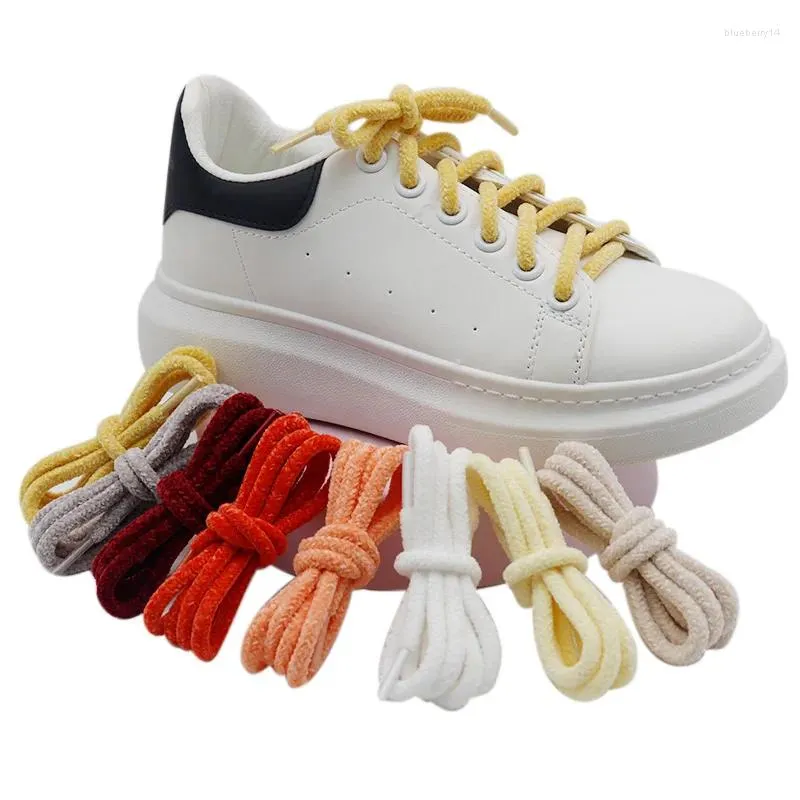 Piezas del zapato weiou lacet 6 mm lindo lienzo de niña de bota de bota macarrosa color de macarrón decorativo cinta de terciopelo ropa de brazalete peludo Zapatillas Mujer