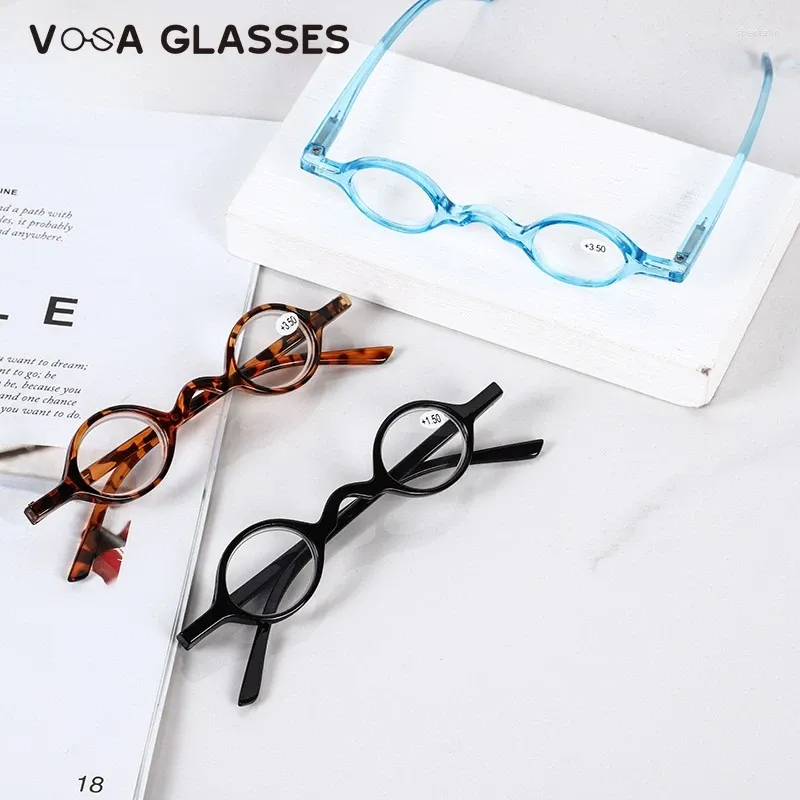 Sunglasses Small Round Frame Reading Glasses Men Women Personality Fashion Retro For The Elderly