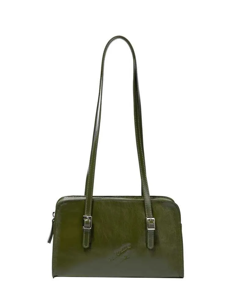 Paloma Wool Waxed Canvas Shoulder Bag Single Strap Womens