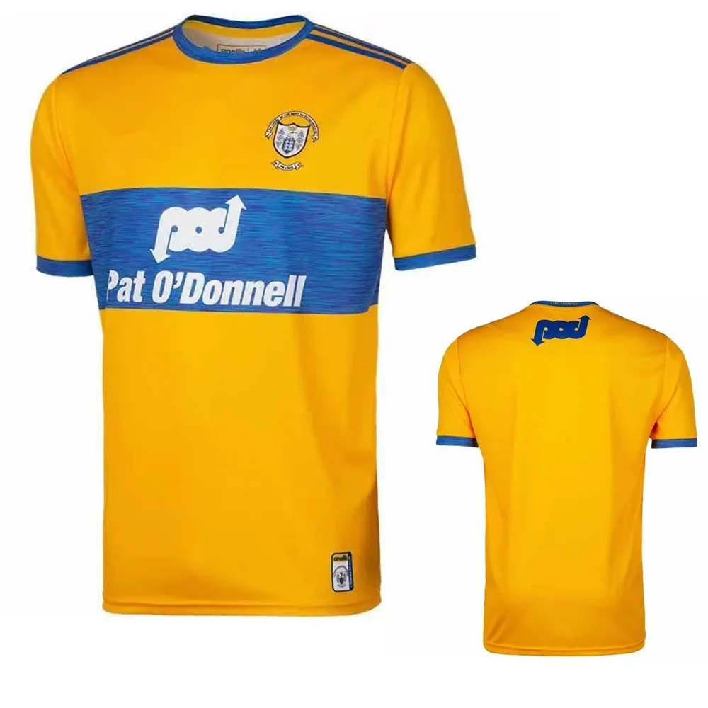 Регби Clare Gaa 2 Stripe Home Jersey Лучшее качество рубашка Ирландии все команды