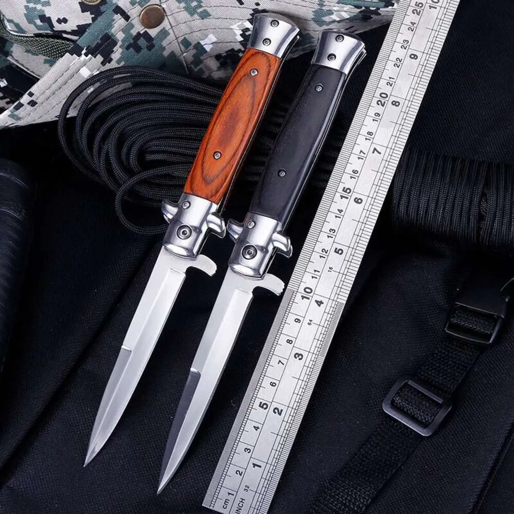 Set De 3 Couverts Pliants En Titane - Couteau, Cuillère, Fourchette - EDC Camping