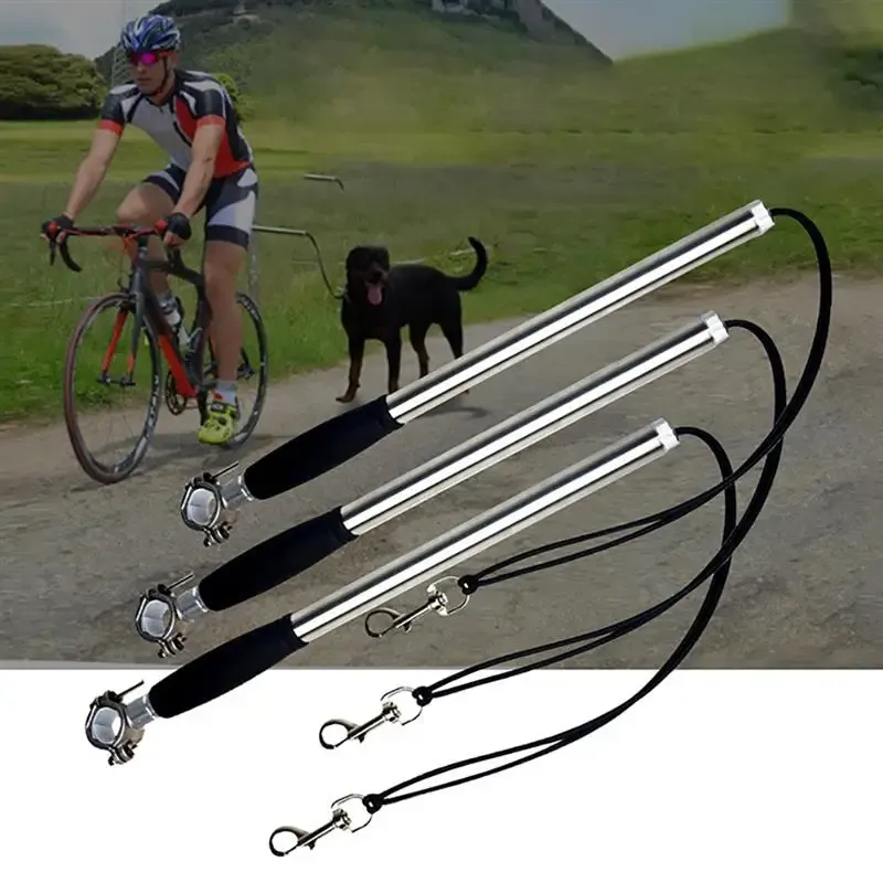 Trela de trelocolas de cachorro de cachorro de cachorro de bicicleta corda de corda de corda de bike bike pet walk disturga de jogging hand hand animais de estimação grátis coleira