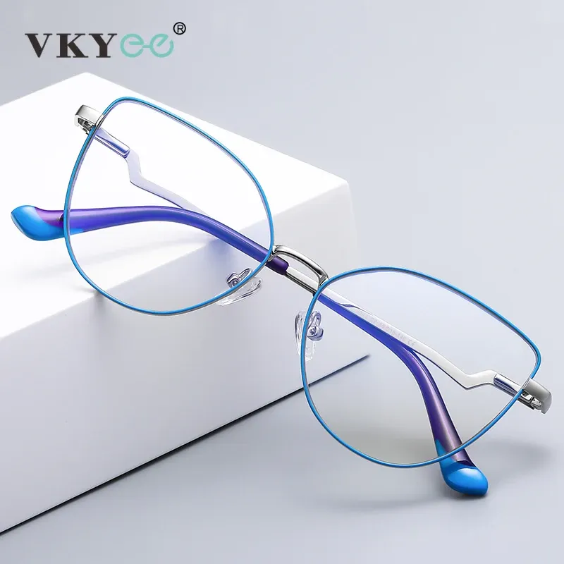 Lentes Vicky New Myopia Prescription Glasses Hyperopia Reading Glasses Anti Blue Light Computer Glasses óculos ópticos Mulheres