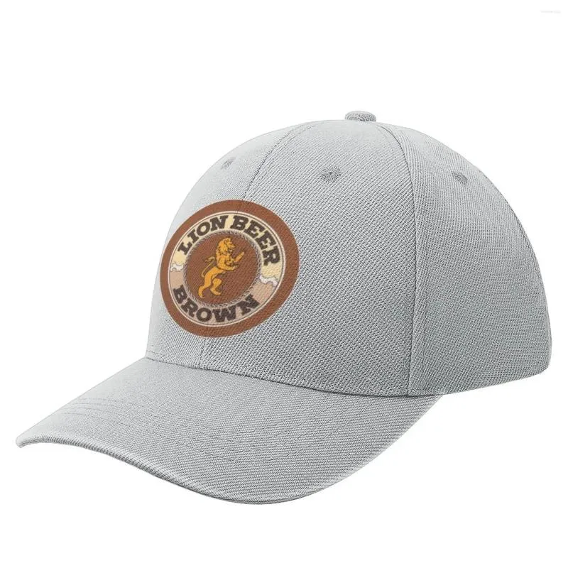 Ball Caps Lion Brown Beer Baseball Cap Hood Fluffy Hat Ladies Men'S