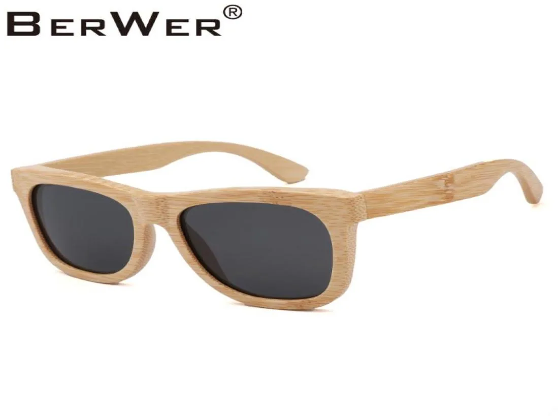 Lunettes de soleil en bois vintage Bamboo Miroir à la main Fashion Eyewear Sport Lunes dans Cork Box4928472