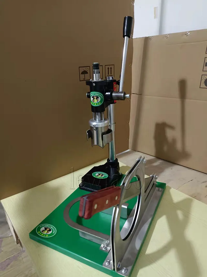Ouvre-noix de coco tender manuel commercial jeune machine à ouvrir noix