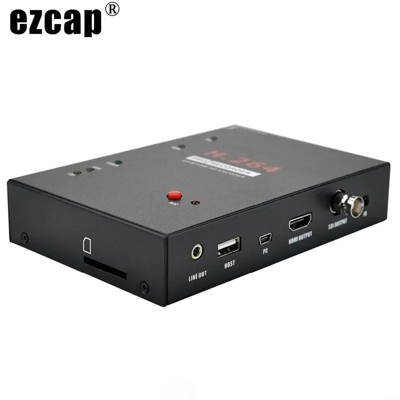 Lens 1080P HDMI SDI Audio Video Capture Card Game Recorder for PS4 XBOX Switch HD Camera Medical Video Recording Box To USB U Disk