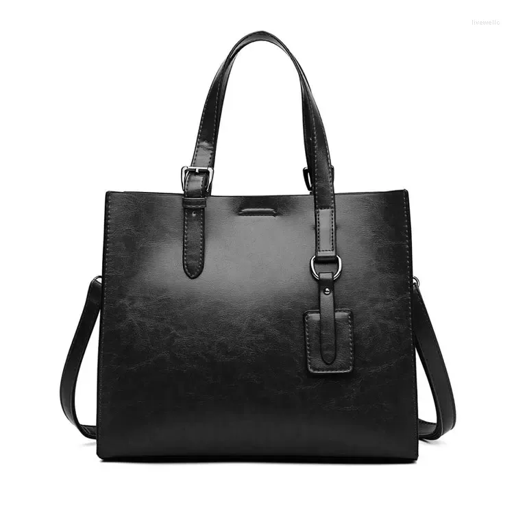 Sacs à bandouliers Sacles à main en cuir PU solide grandes femmes sac de haute qualité Femme Female Tote Tote Messenger