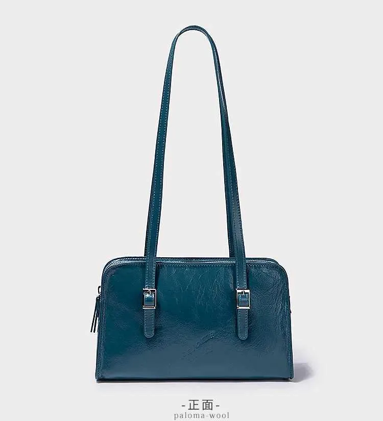 Paloma Wool Waxed Canvas Shoulder Bag Single Strap Womens