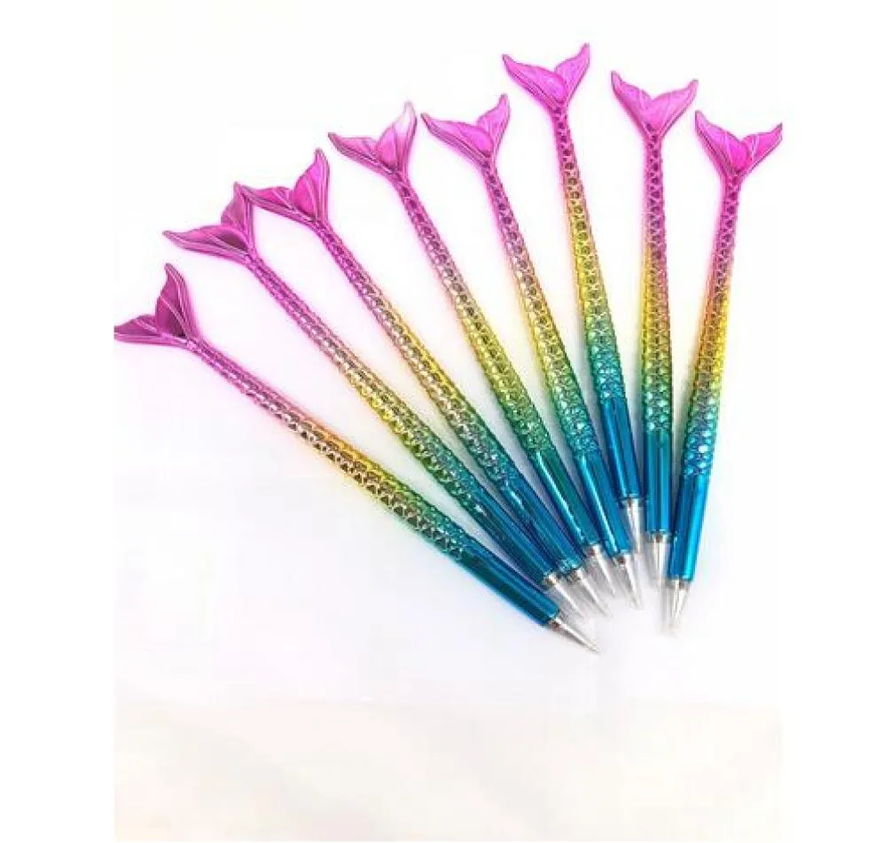 Lytwtw039S Mermaid Ballpoint Pen School Point Ball Point Creative Bie Novel Office Gift Styling Fish GB22011182