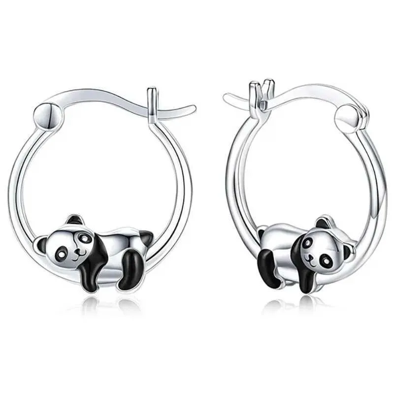 Charm ny graciös dam chic djurhoppörhängen dagligen bärbara tillbehör utsökta design panda smycken för kvinnor eleganta gåvor y240423