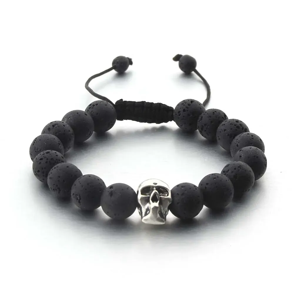 STRANDS NIEUWE POPULAIRE SWELIEKEN SKOLL HOOFT UNISEX HANDKANK ALLEMAY Ghost Head Accessories Bracelet Halloween Gift