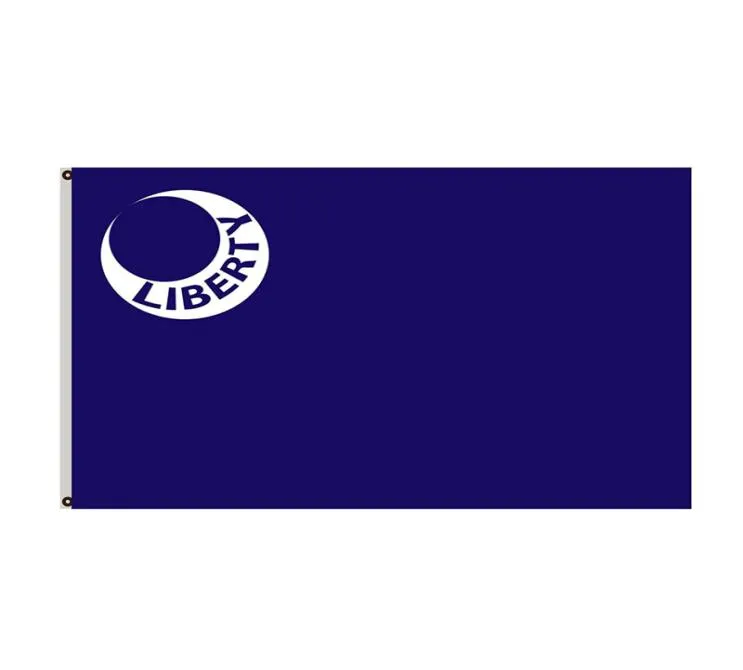 South Carolina Flagge Das Moultrie -Banner, auch bekannt als die Liberty Flag 3x5ft Polyester mit Messingunternehmen 3 x 5 ft4205674