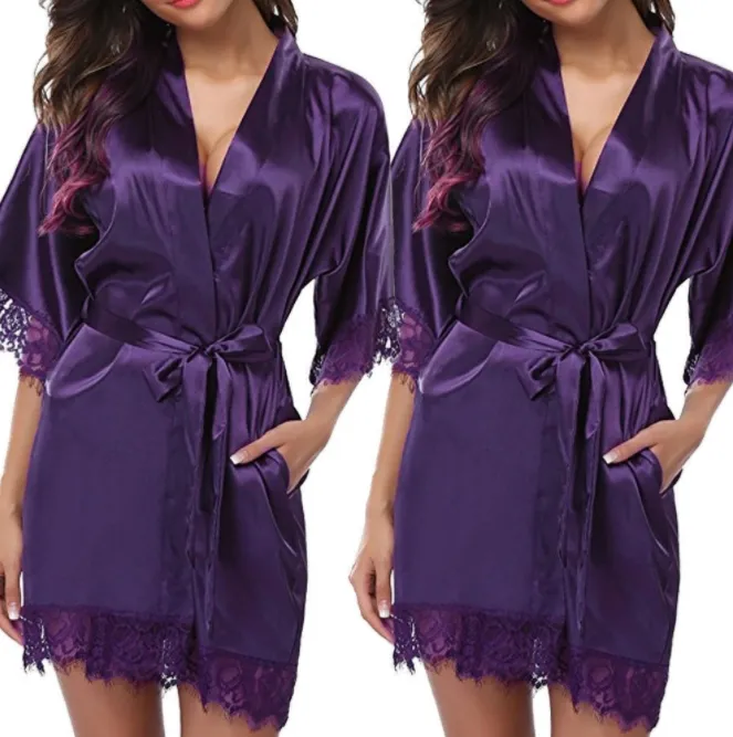 mini dress sleepwear Women's Summer Short Sleeve Button Shirt Short Dress Casual Sleepwear Nightgown Pajamas mini Dress