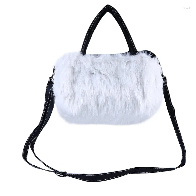 Sac Lady fille jolie jolie fourrure crossbody pochen épaule messager sac à main mode femme sac à main