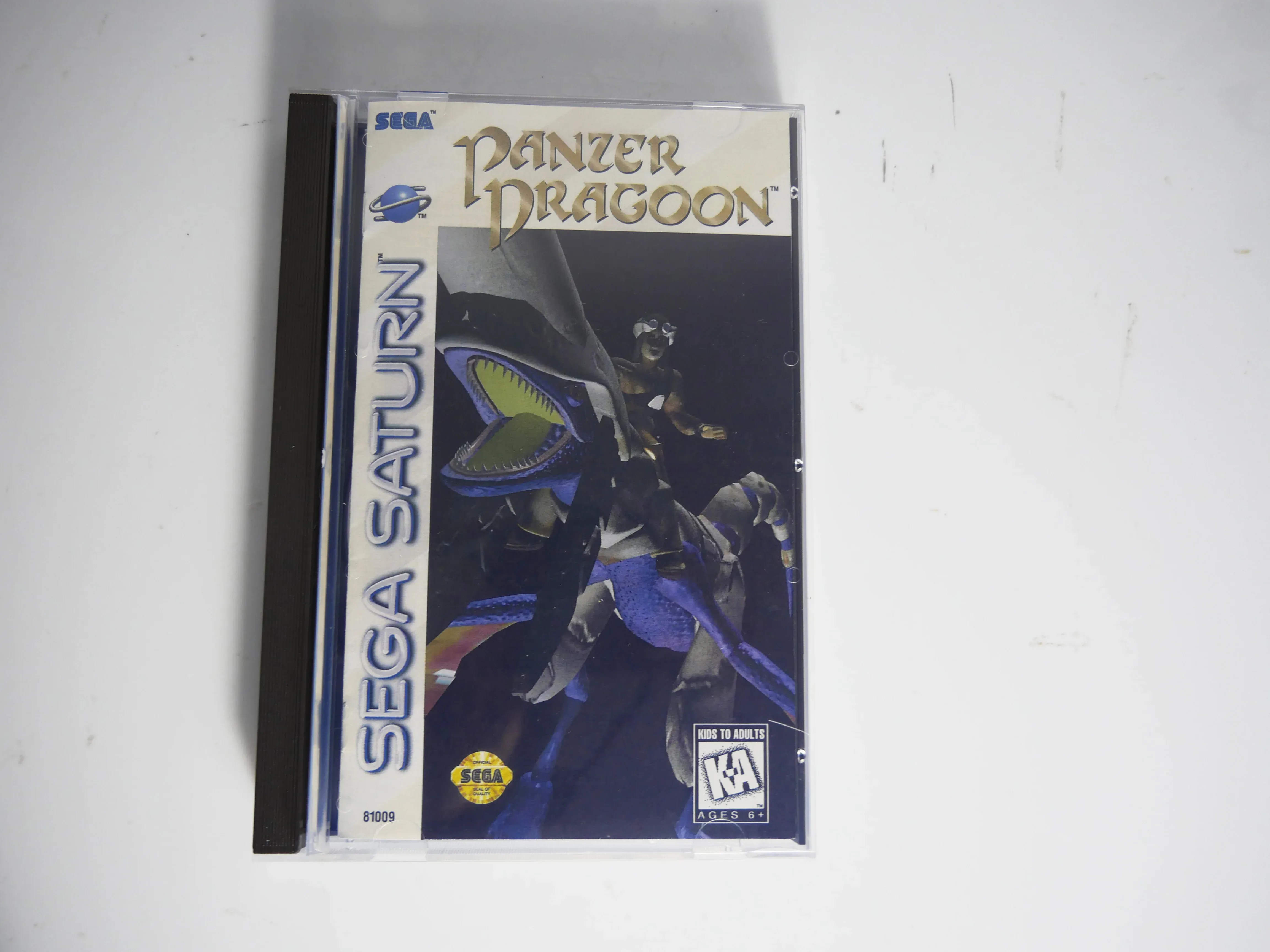 Offres Sega Saturn Copy Disc Game Panzer Dragoon avec un jeu de console de déverrouillage manuel