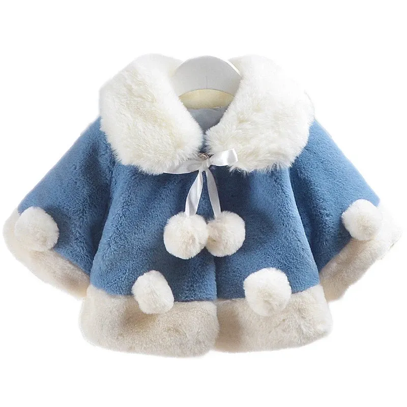 Coats nouveau-né bébé fille automne manteau d'hiver enfants Noël 03 ans