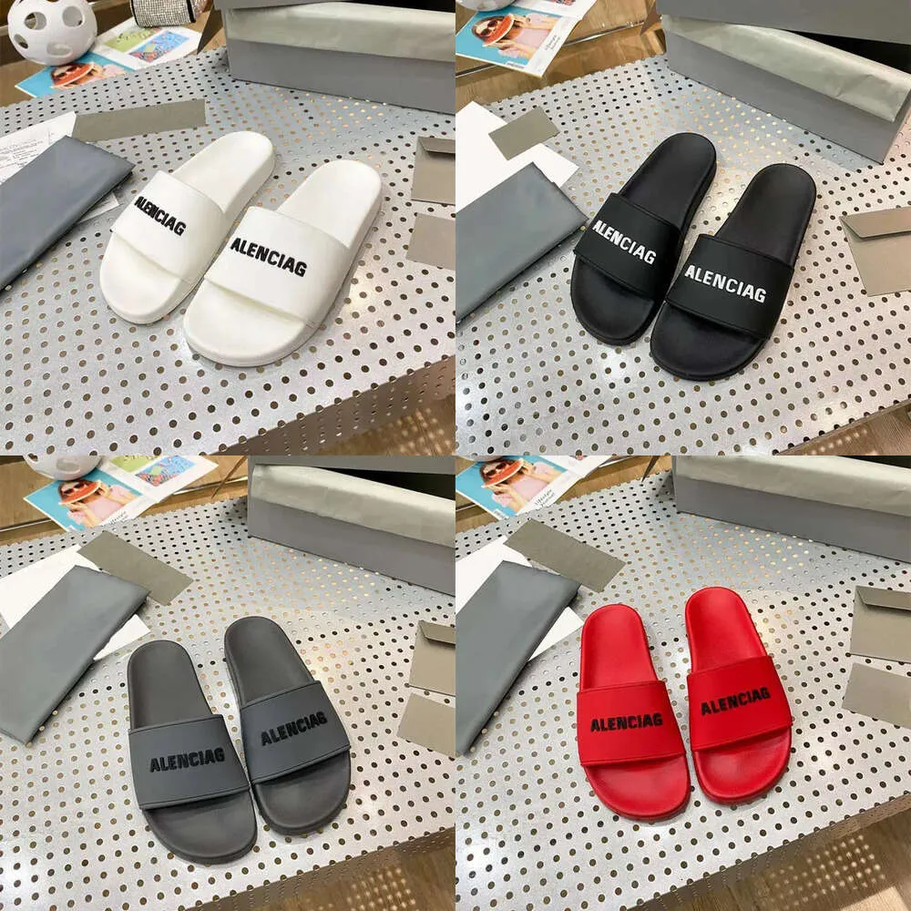 Letter Fashion Male and Female Home Couple Trendy Brand Paris Beach Outdoor Men's Slippers Br
