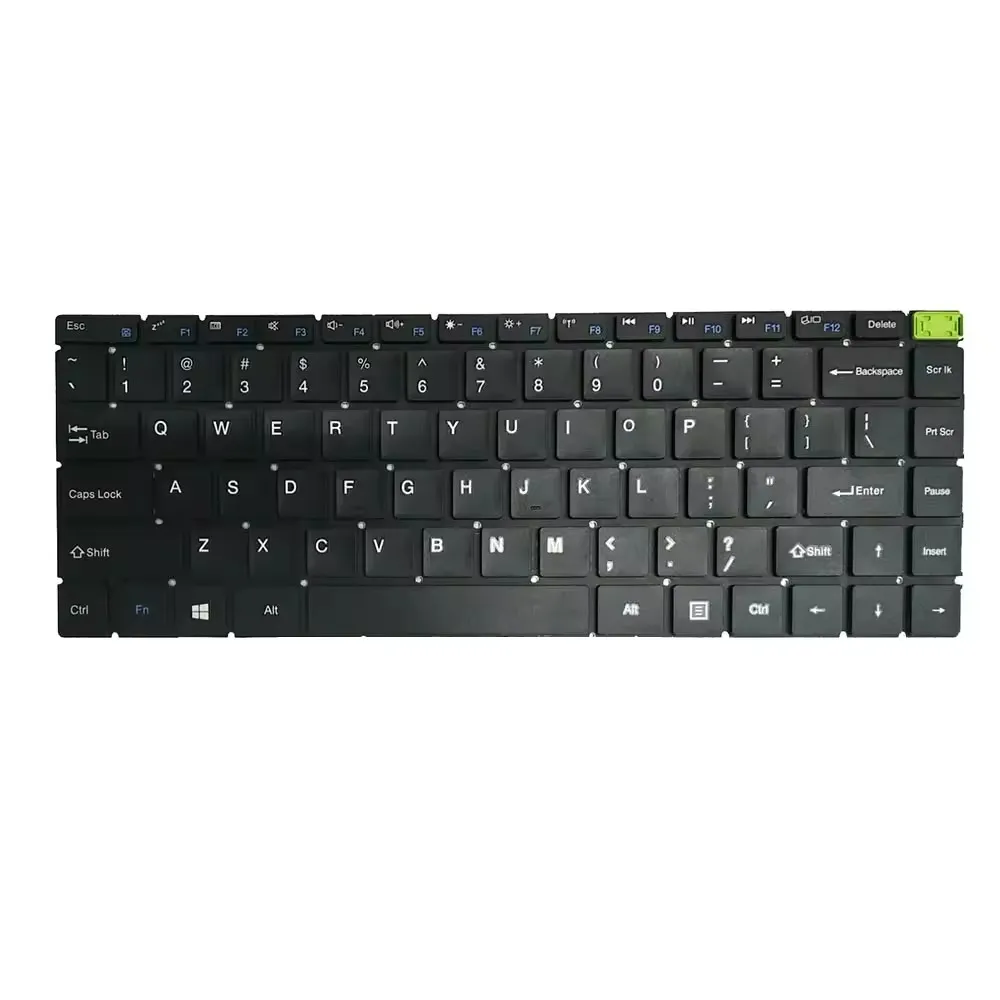 لوحة مفاتيح الكمبيوتر المحمول بالجملة لـ Chuwi Aerobook 13.3 CWI510 MB30010003 XK-HS001 HK300-10 English US Black بدون إضاءة جديدة