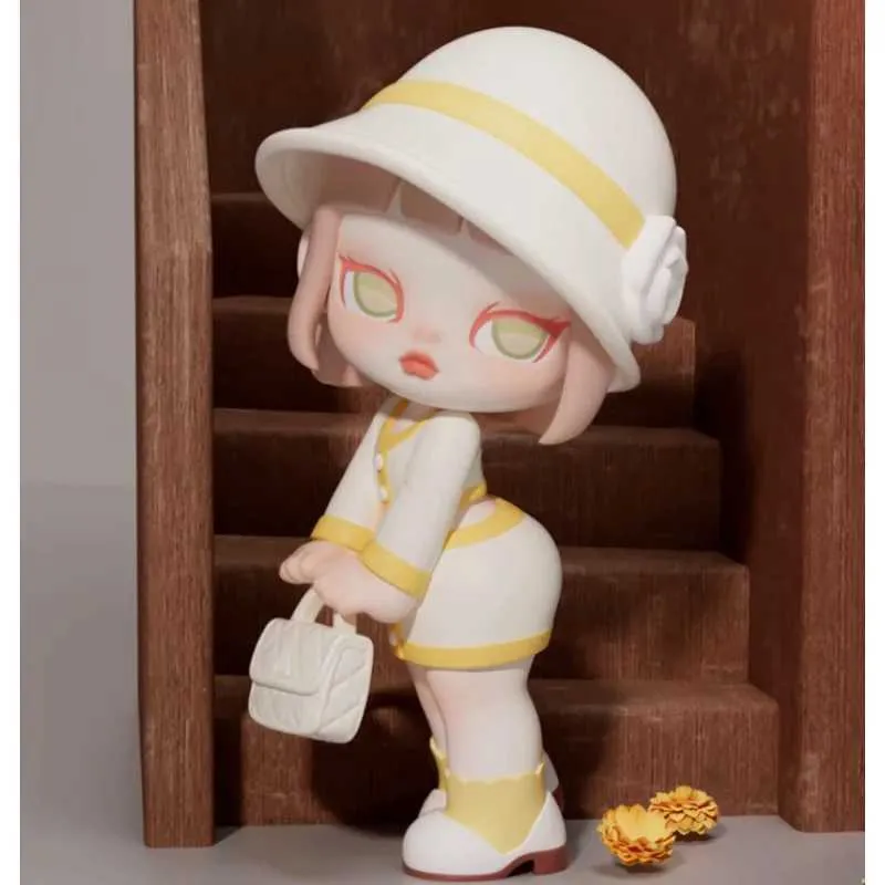Blind Box Anita Fashion Week Serie Mystery Blind Box süße Action Anime Figur Kawaii Model Designer Toys Doll Geschenk Y240422