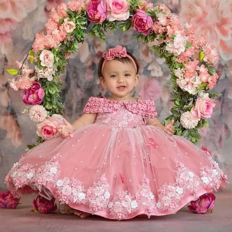 Vestido Princesa Infantil Com Tule Brilhante - Azul Claro