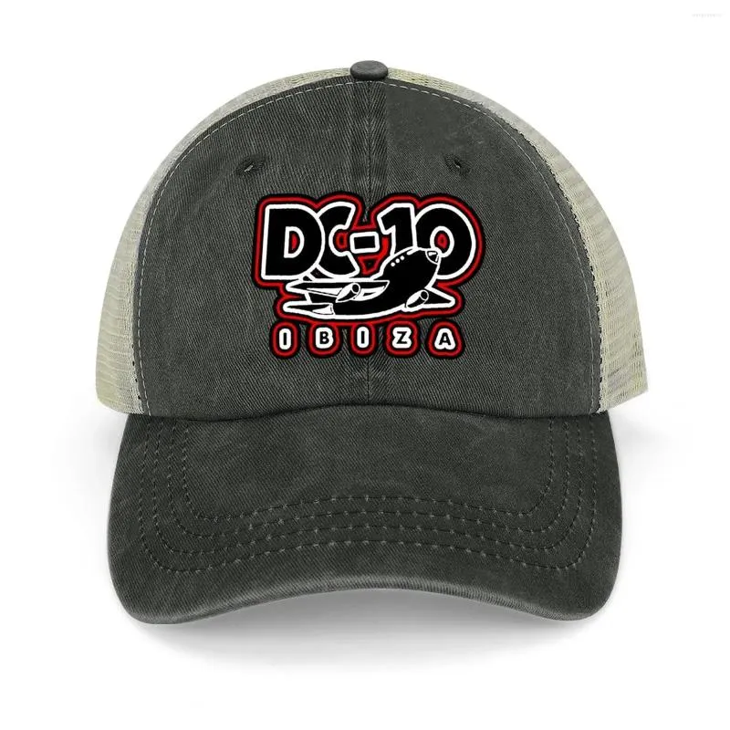 Ball Caps DC-10 IBIZA CLUBS POSTER - 2024 CIRCOLOCO Cowboy Hat Snapback Cap Visor Horse Men'S Women'S