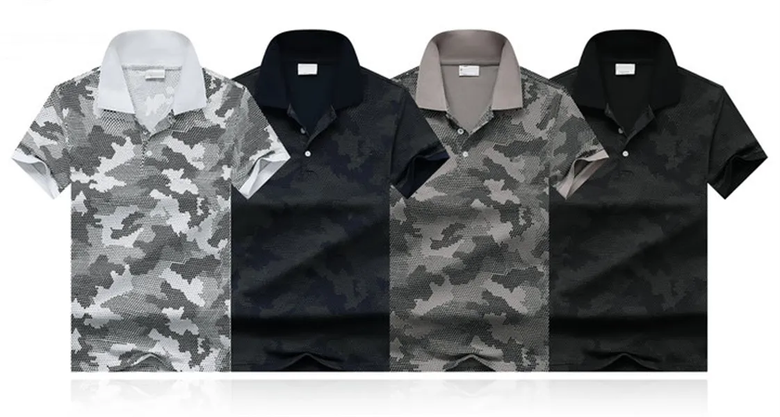 2024ニューメンズポロシャツ高級イタリアデザイナーメンズ服半袖のカジュアルメンズサマーズサマーTシャツ