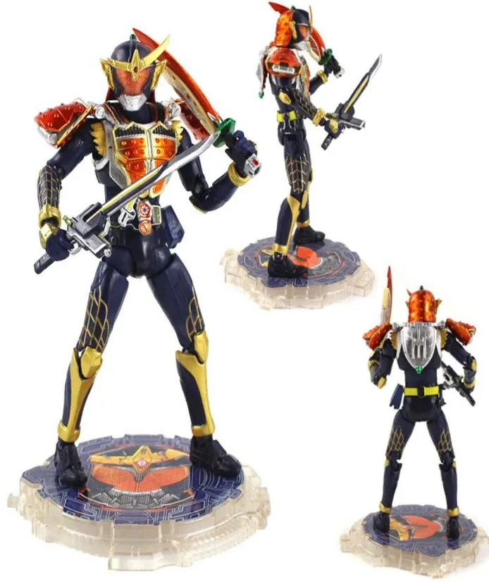 155 cm zamaskowane jeźdźca Gaim Orange Arms Kamen Rider Kicks PVC Figura SHF Figurine Model Toy1560191