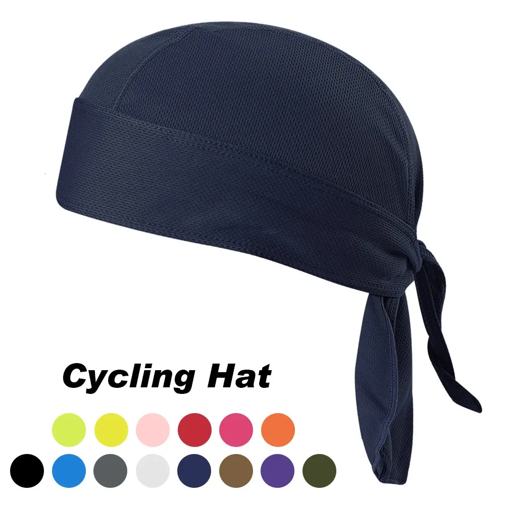Bicicleta de tapa de sudor de sudor ciclista Ciclismo de cabeza de cabeza de cabeza de cabeza de cabeza para al aire libre 240416