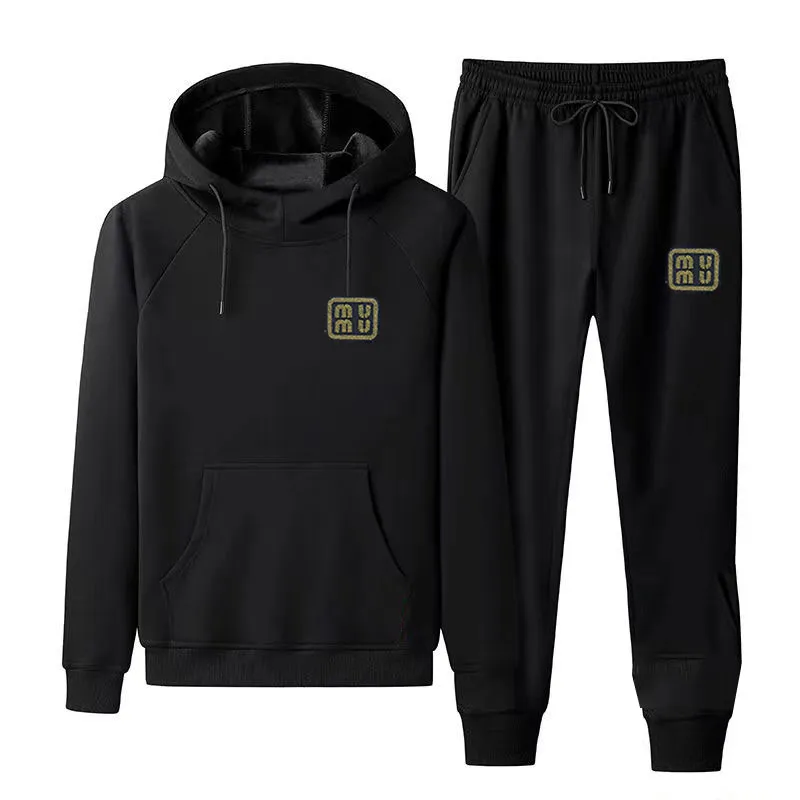 Damen Tracksuits Hoodie Sets Terry Jumpers Anzug klassische Frau Zwei Stücke Sets Luxus schlanker Tracksuit Designer Tops Bottoms Asian Größe M-3xl