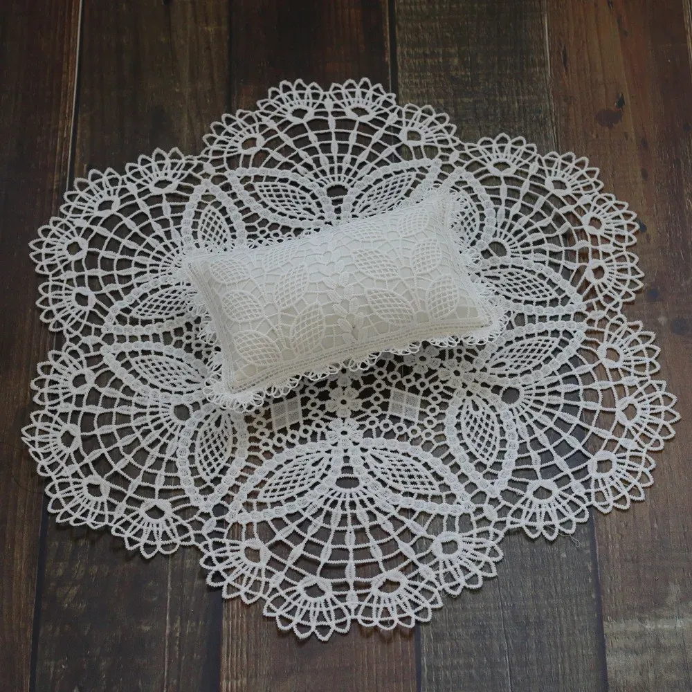 Oreiller 2022 NOUVELLE-NÉ LACE MACRAME PILLOW Photography