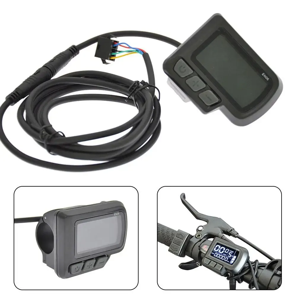 Akcesoria elektryczne rowerowe EN06 Wyświetlacz Instrument ekranowy Smart LCD Waterproof Universal for Mountain Bike Scooter