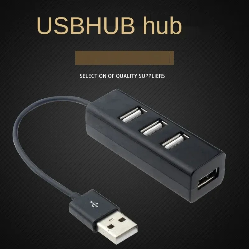 2024 Usb Hub3port Expander Adaptador USB2.0 Hub Multi USB Splitter 2.0 Múltiplo USB2.0 USB-HUB LEITOR DE CARD