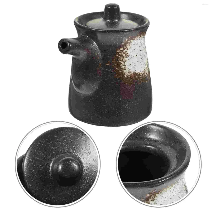 Bouteilles de rangement sauce soja vinaigre dispensateur cuisine épice jug stand multi-fonction assaisonnant pot décoratif lecythus