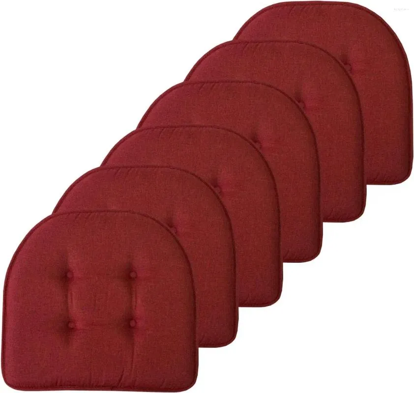 Cuscino Sweet Home Collection Sedia Memory Foam Foam Pads Tufted Slip non skid Guppa posteriore a U COPERCHIO SEDIO 6 "X 16"