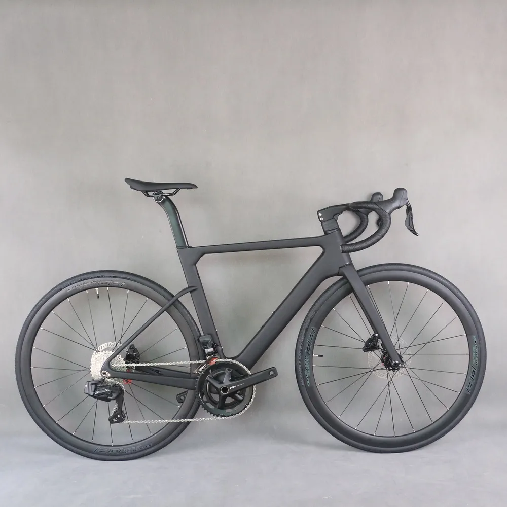 Carbon Fiber Road Bike with Advanced Electro-Hydraulic Groupset: T1000  TT-X42