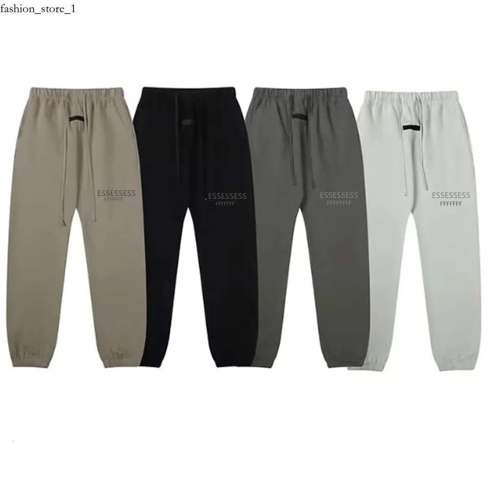 Pantaloni della tuta designer Essentialspants Donni pantaloni sciolti get neri esplosivi allungati elastici della caviglia elastico tasche late