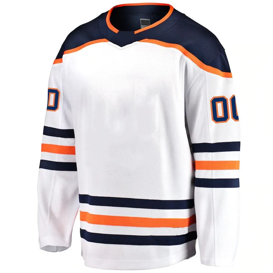 Hockey 2022 NOWOŚĆ Custom Ice Hockey Jersey Spersonalizowany druk Numer Numer Numer Ice Hokej