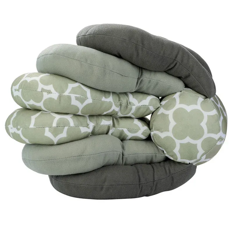 Kudde justerbar höjd Nyfödd multifunktionell amningskudde Antispitup Baby Nursing Lumbal Pillow Baby Feeding Pillow