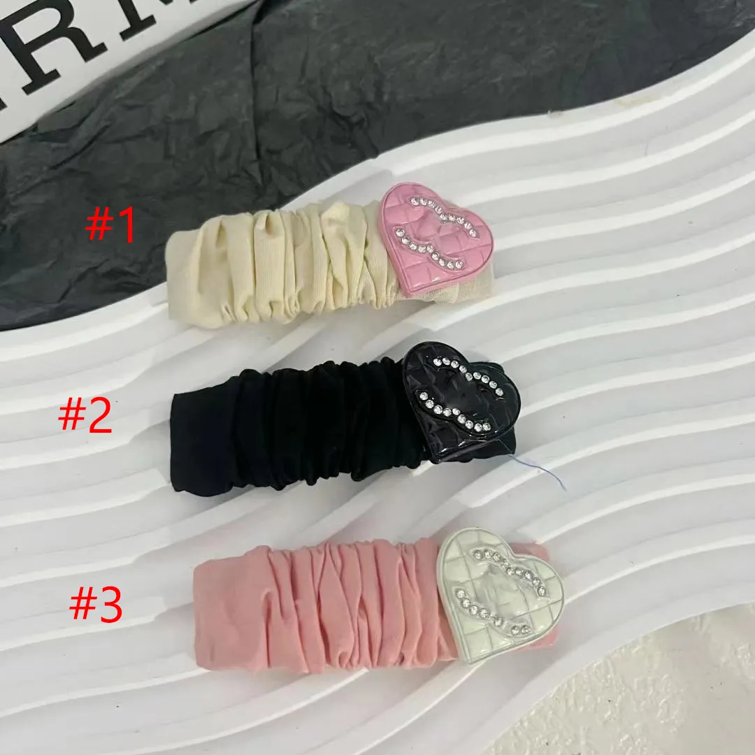 9Style Famous Women Brand Designer Letter Mark Hair Clips Candy color Luxury Barrettes Hairpin Charm All-match Hairclips Christmas Hairs Accessories