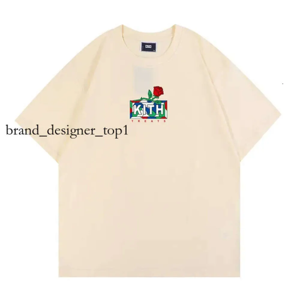 Nowy projektant Kith Tokyo Shibuya Box T Shirt Men Men Kobiety Widok ulicy Widok ulicy