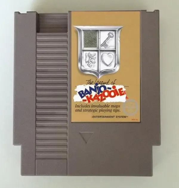 Case Legend of Banjo Kazooie Game Case for NES/FC Console